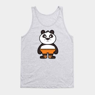 Poo Kung Fu Panda Chibi Tank Top